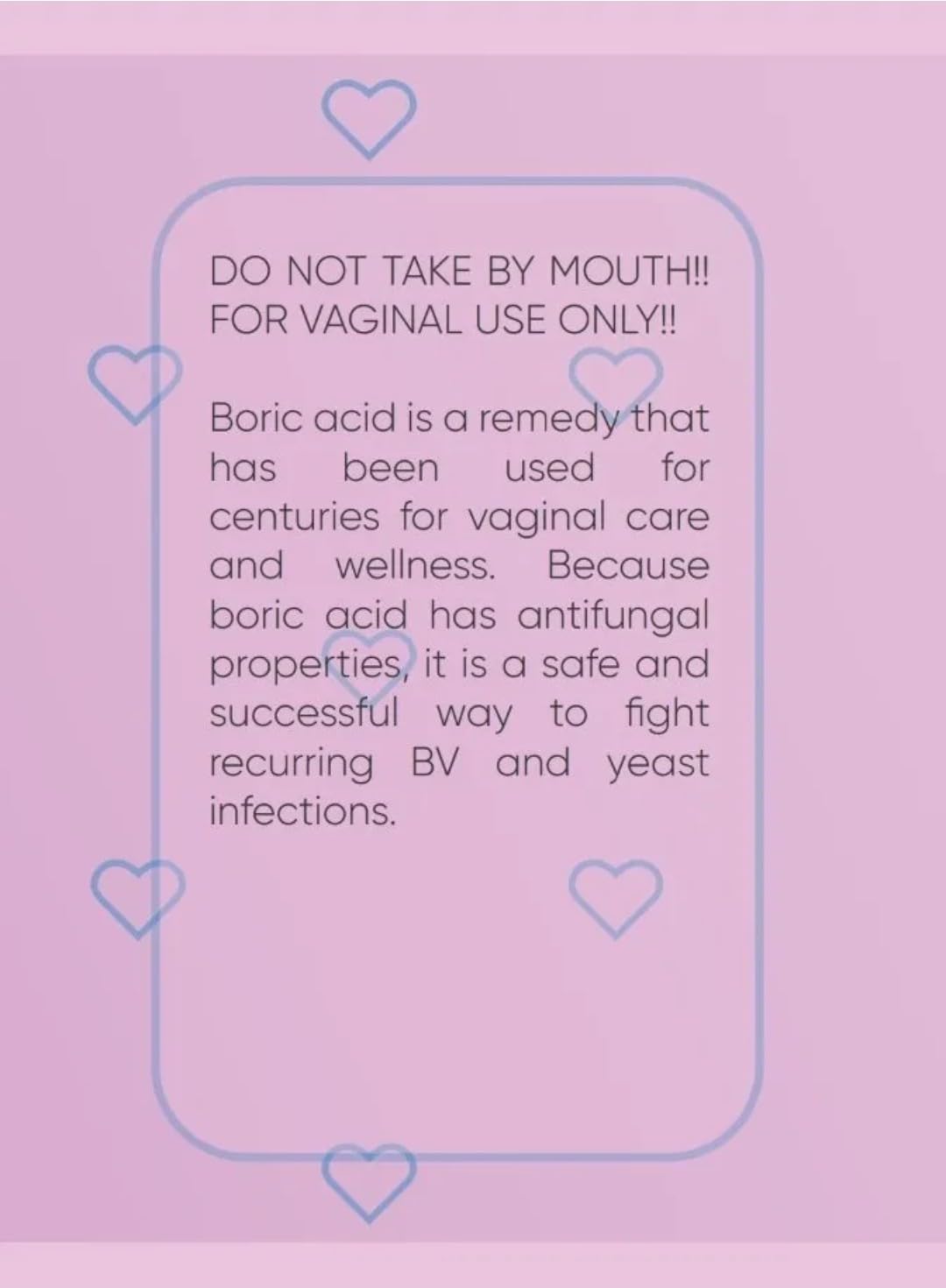 HerSheMe Boric Acid Vaginal Suppositories HerSheMeBuy Supplements Australia