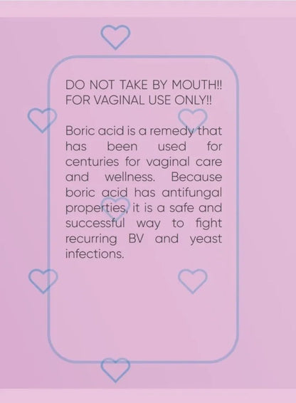 HerSheMe Boric Acid Vaginal Suppositories HerSheMeBuy Supplements Australia