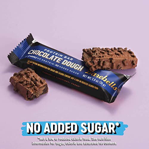 Barebells Protein Bars Chocolate Dough with 1g of Total Sugars - 12 Count, 1.9oz Bars BAREBELLSBuy Supplements Australia