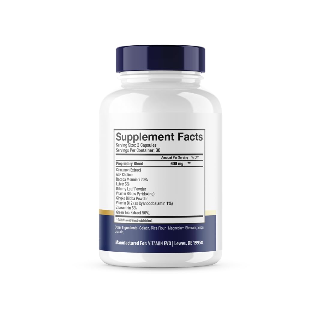 (2 Pack) Brain Defender Capsules, Official Brain Defender Support Supplement Pills, Brain Defender Cognitive Health Memory Advanced Formula, Braindefender Brain Support 2 Month Supply (120 Capsules) Vitamin EvoBuy Supplements Australia