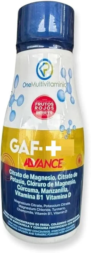 Gaf + Formula avanzada - Multivitamin, 10.14 Fl Oz, 300ML, Red Fruit Flavor Generic