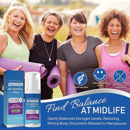 Topicy Estrogen Cream, Natural Estrogen Cream for Women, Menopause Relief, Body Balance Support TopicyBuy Supplements Australia