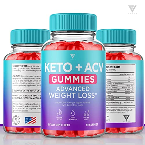 (2 Pack) Keto ACV Gummies Advanced Weight Loss, ACV Keto Gummies Fat Apple Cider FyvusBuy Supplements Australia