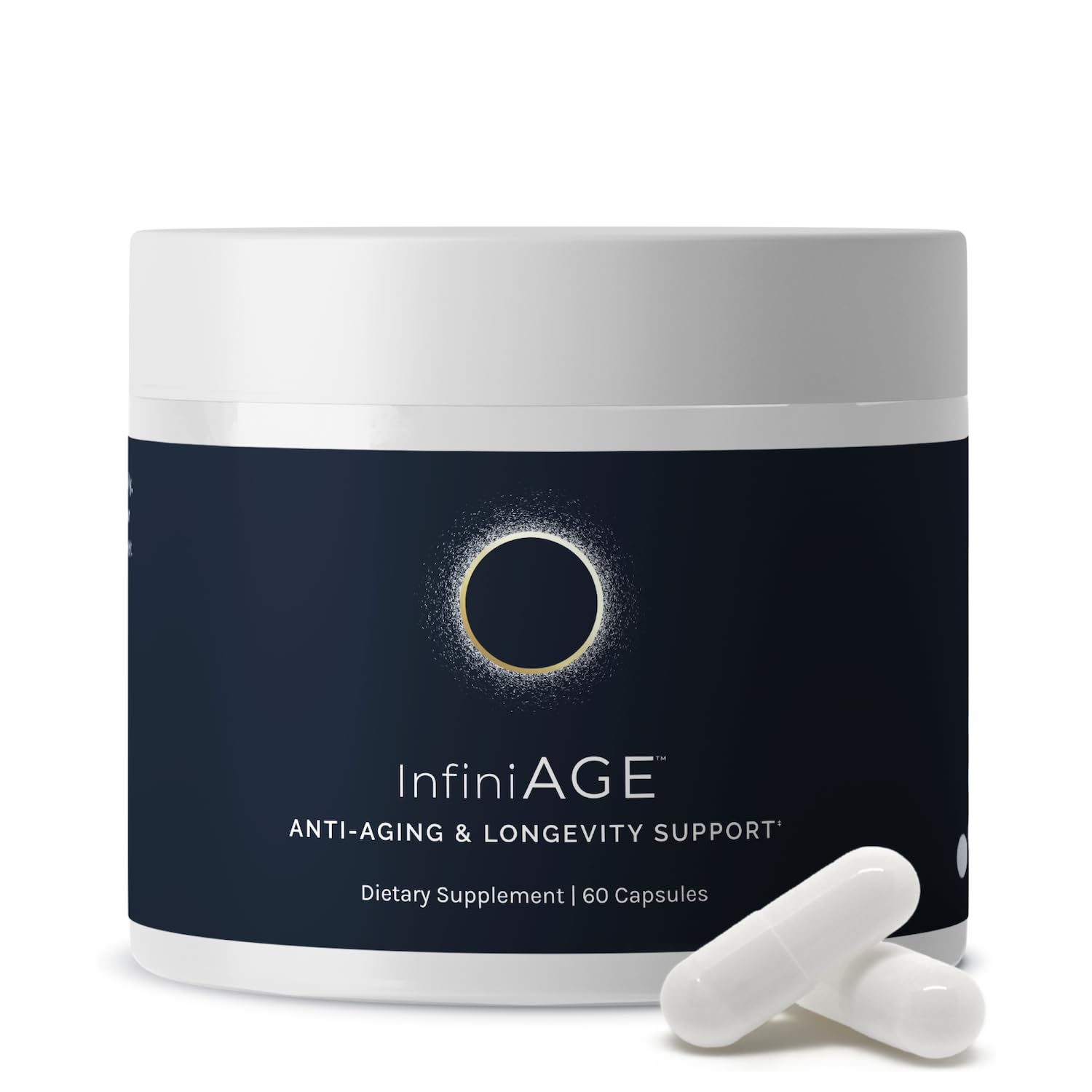 InfiniWell InfiniAge Longevity Supplements - Advanced Cellular Health Supplements with Lutein, N-Acetyl Cysteine (NAC) & Low Dose Zinc - Support Nutrient Sensing & Mitochondrial Health (30 Capsules) InfiniWellBuy Supplements Australia