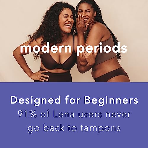 Lena Menstrual Cup | 12hr Reusable Period Silicone Soft Cup | Tampon and Pad Alternative LenaBuy Supplements Australia