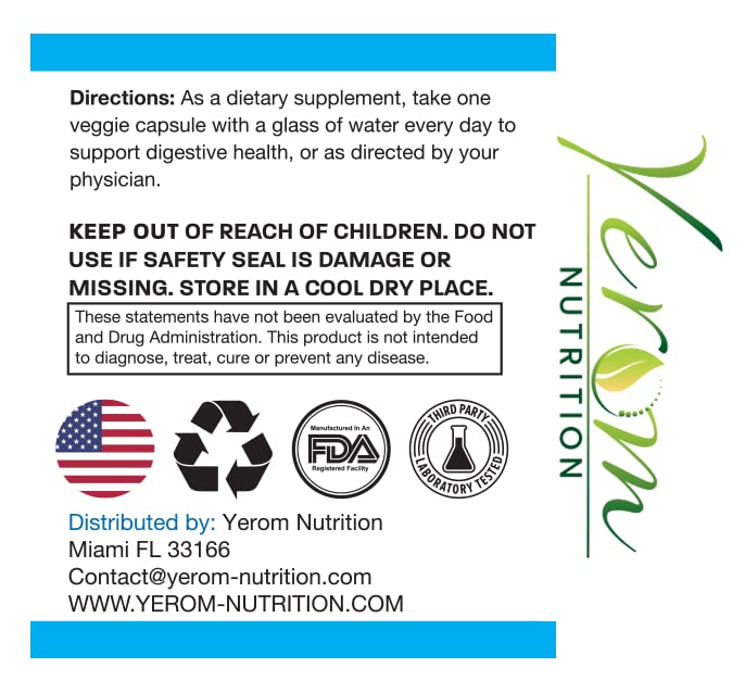 Yerom Nutrition 60 Billions Probiotics Yerom NutritionBuy Supplements Australia