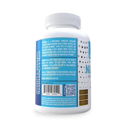 NuEthix Formulations Nu-Woman - Targeted Feminine Hormone System Support - Nutrients to Support Your Body Healing and Working The Way its Supposed to Work - 60 Tablets NuEthix FormulationsBuy Supplements Australia