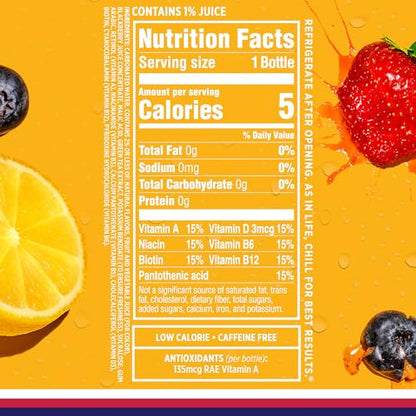 Sparkling Ice, Berry Lemonade Sparkling Water, Zero Sugar Flavored Water, with Vitamins Sparkling ICEBuy Supplements Australia