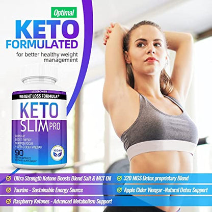 Keto Diet Pills Plus Apple Cider Vinegar - Exogenous Ketones Supplement for women men VEGEPOWERBuy Supplements Australia