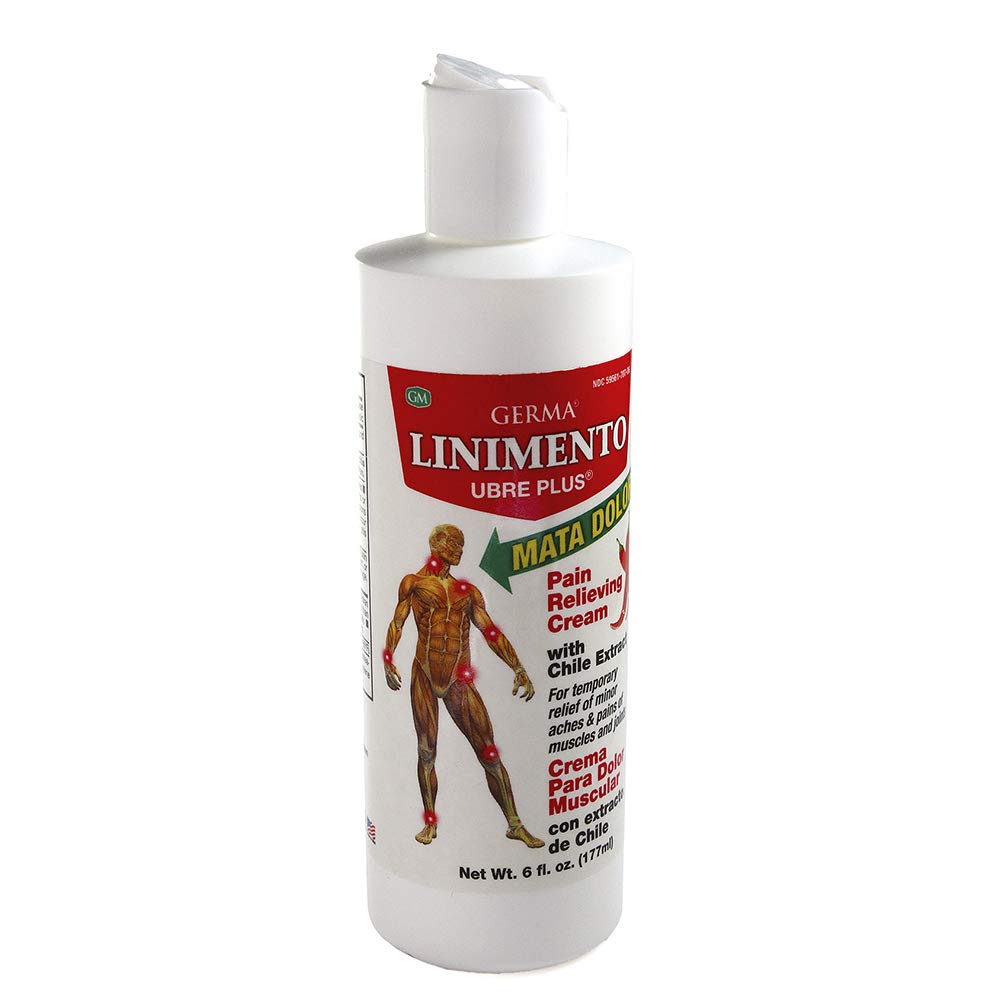 Germa Liniment Udder Plus. Natural Topical Analgesic Ointment. Relief for Pain and Aches in Joints and Back. With Chile Extract. 6 oz GermaBuy Supplements Australia