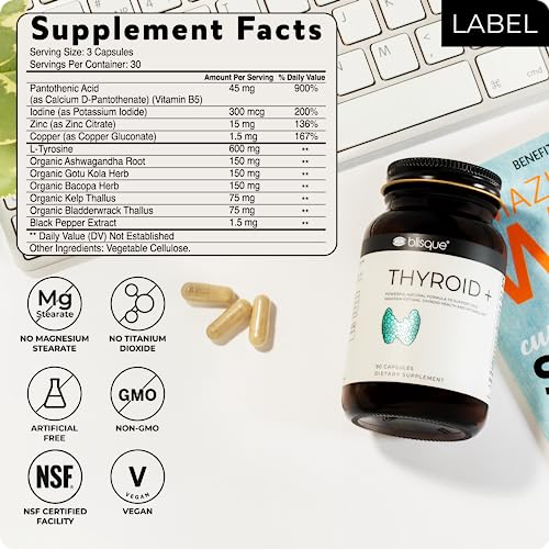 Blisque – Thyroid Support Supplement Complex for Healthy Metabolism and Increased Energy BlisqueBuy Supplements Australia