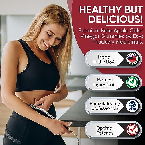 Doc Thackery Apple Cider Vinegar Gummies 1000mg Plus Per Serving, from The Mother Doc ThackeryBuy Supplements Australia