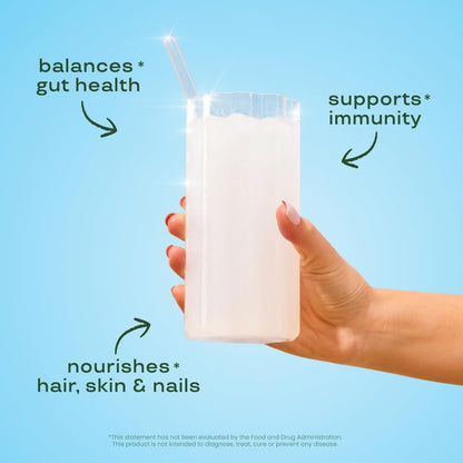 Bloom Nutrition Bovine Colostrum Powder Packet, Gut Health, Immune Support, Hair Growth & Beauty Supplement, Gluten Free, Sugar Free | Unflavored, 15 Servings Bloom NutritionBuy Supplements Australia