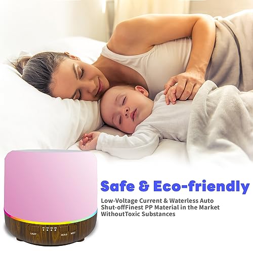 Scent Essential Oil Diffuser 2 Pack Max 200 ML Ultrasonic Cool Mist Humidifiers and Aromatherapy OtheyaBuy Supplements Australia