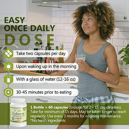 BioSource Labs Colonew Complete Colon Cleanse Natural Detox Supplement for Daily BioSource LabsBuy Supplements Australia
