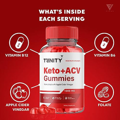 Trinity Keto, Trinity Keto ACV Gummies - Trinity Keto ACV Gummies Advanced Apple Cider FyvusBuy Supplements Australia