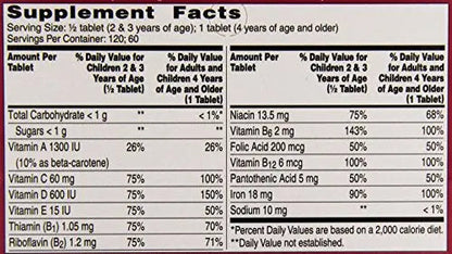 Flintstones Multi Vitamins With Iron, 60 ct Flintstones VitaminsBuy Supplements Australia