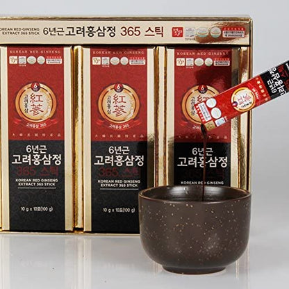 6 Years Red Ginseng 365 Stick Korea ginsengBuy Supplements Australia
