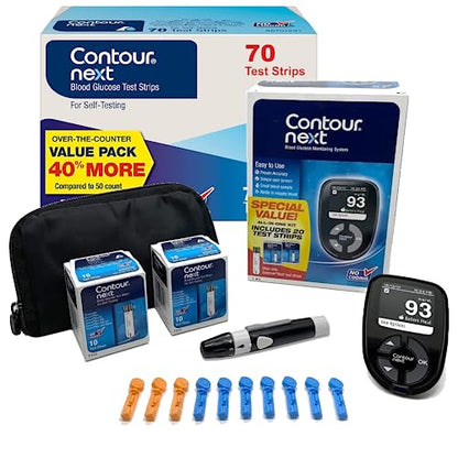 CONTOUR NEXT Blood Glucose Monitoring System – All-in-One Kit AscensiaBuy Supplements Australia