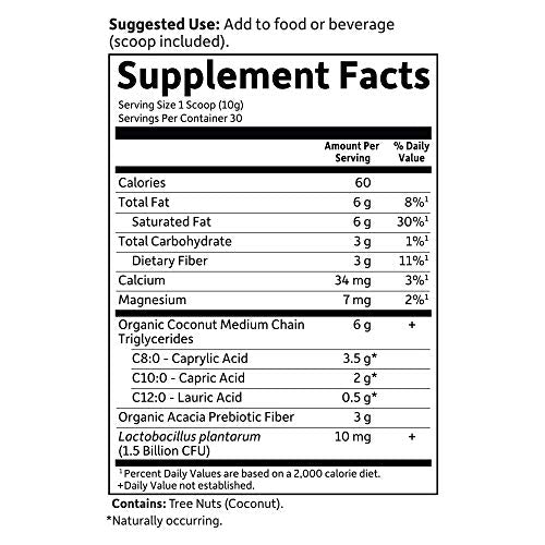 Garden of Life Dr. Formulated Keto Organic MCT Powder - 30 Servings, 6g MCTs Garden of LifeBuy Supplements Australia