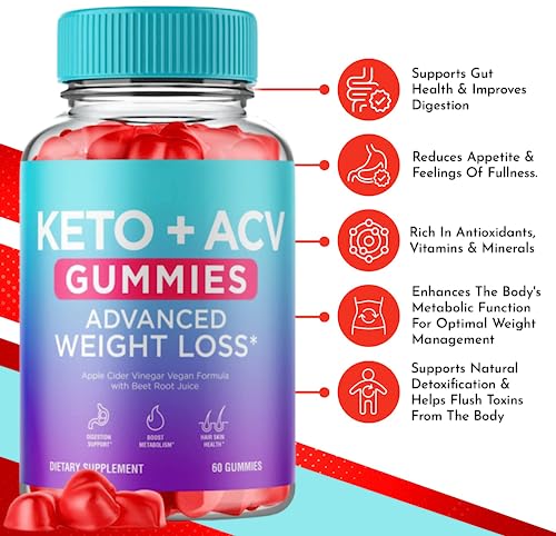 Keto Blast Gummies, Maximum Strength, Advanced Formula, 60 Capsules (3 Bottles) Huge NutraBuy Supplements Australia
