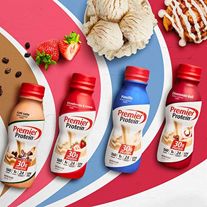 Premier Protein Shake, Bananas & Cream, 30g Protein, 1g Sugar, 24 Vitamins & Minerals Premier ProteinBuy Supplements Australia