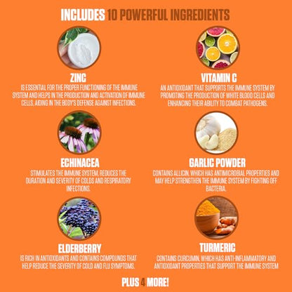 Emergency Immune Extra Strength 10-in-1 | #1 Rated Immune System Support Supplement EPN SupplementsBuy Supplements Australia