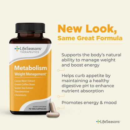LifeSeasons - Metabolism - Weight Control Support & Energy Boosting Supplement LifeSeasonsBuy Supplements Australia