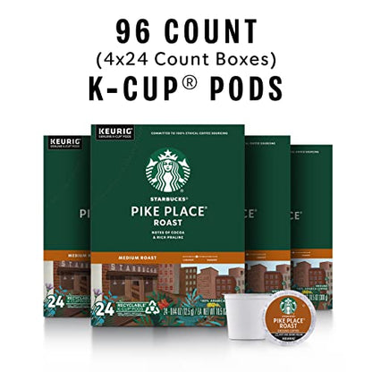 Starbucks K-Cup Coffee Pods—Medium Roast Coffee—Pike Place Roast for Keurig StarbucksBuy Supplements Australia