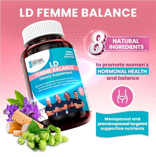 Latin Doctors Femme Balance Supplement, Supports Hormone Balance, Menopausal & Premenopausal LATIN DOCTORS PHARMABuy Supplements Australia
