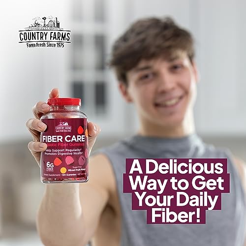 Country Farms Fiber Care Prebiotic Gummies, 6g of Fiber Per Serving, FOS from Beets Country FarmsBuy Supplements Australia