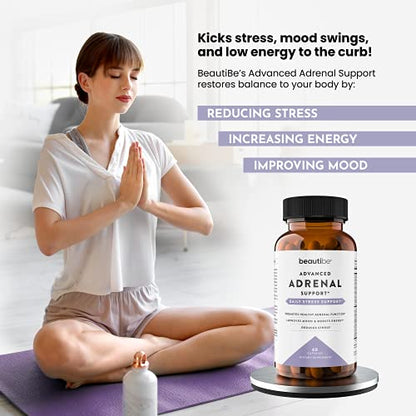 Adrenal Support for Women & Men – Cortisol Manager – Natural Stress Relief Supplement BeautiBeBuy Supplements Australia