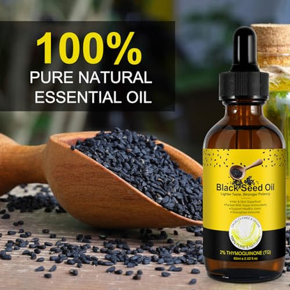 2 Pack Black Seed Oil, Organic Cold Pressed Unrefined Black Seed Oil, Pure Natural Black BDBFZCFPBuy Supplements Australia