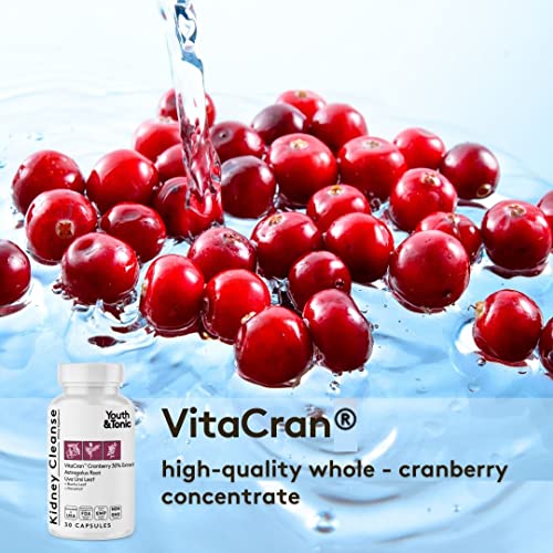 Youth & Tonic Kidney Cleanse Detox for Residual Metabolic Waste & Excess Body Water for Urinary Tract Youth & TonicBuy Supplements Australia