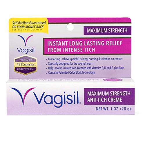 Vagisil Maximum Strength Feminine Anti-Itch Cream with Benzocaine for Women, Helps Relieve Yeast VagisilBuy Supplements Australia