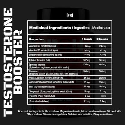 Iron Brothers Men’s Testosterone Support Supplement – Tribulus, Tongkat Ali, Ashwagandha & DIM – Daily Performance & Vitality Formula – with Fenugreek & Zinc – 30 Day Cycle – 90 Capsules Iron Brothers SupplementsBuy Supplements Australia