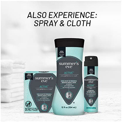 Summer's Eve Active Daily Performance All Over Feminine Body Wash, Feminine Wash pH Balanced Summer's EveBuy Supplements Australia