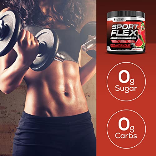 Pre Workout Powder with Beta Alanine, L-Citrulline & L-Arginine | PreWorkout Energy Powder Nature's NutritionBuy Supplements Australia