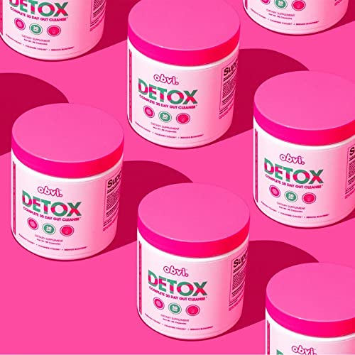 Obvi Detox, Flush Out and Eliminate Toxins, Support Weight Loss, Cleanse Colon, Packed ObviBuy Supplements Australia