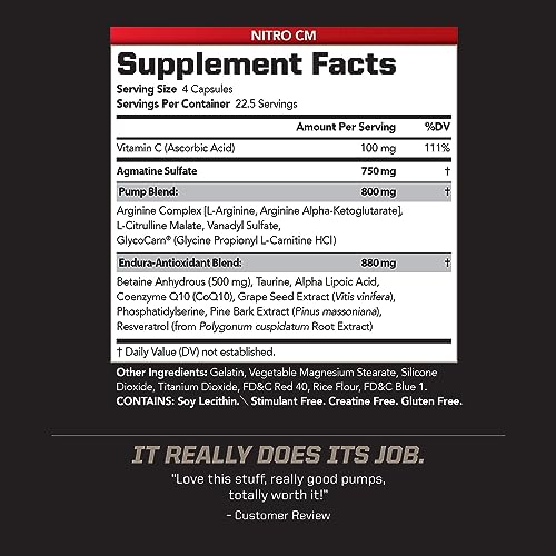 PMD Sports Nitro cm - Nitric Oxide with Agmatine Pre Workout Supplement - Muscle PMDBuy Supplements Australia