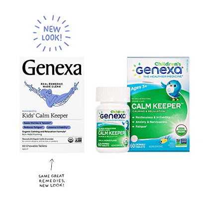 Genexa Kid's Calm Keeper Stress Relief for Kids | Reduces Fatigue & Eases Tension GenexaBuy Supplements Australia