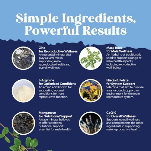 Prenatal Multivitamin Male Fertility Supplement 180ct - Mens Fertility Supplement Natures CraftBuy Supplements Australia