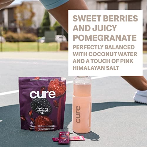 Cure Hydrating Plant Based Electrolyte Mix | FSA & HSA Eligible | Powder for Dehydration Cure HydrationBuy Supplements Australia