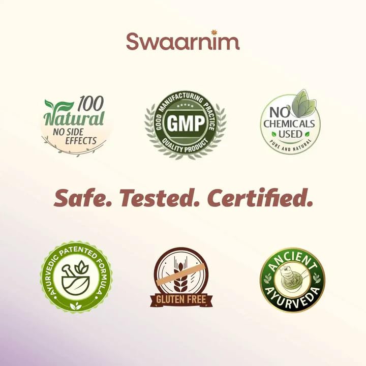 Swaarnim Joints Care - Enriched with Arjuna & Natural Herbs - Joint Health Supplement 100% Natural, No Added Chemicals - 120 Capsules SwaarnimBuy Supplements Australia