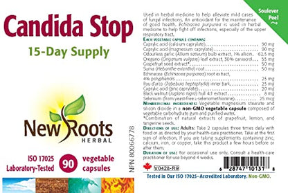 New Roots Herbal Candida Stop, 90 CT NEW ROOTS HERBALBuy Supplements Australia
