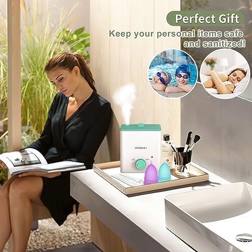 YTYOMUR Menstrual Cup Steamer Sterilizer with 2 Reusable Period Cups, Menstrual Cups Cleaner YTYOMURBuy Supplements Australia