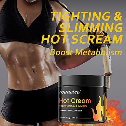 Hot Cream for Belly Fat Burner, Hot Cream Cellulite and Fat Burner, Sweat Fat Burning Gel immeteeBuy Supplements Australia