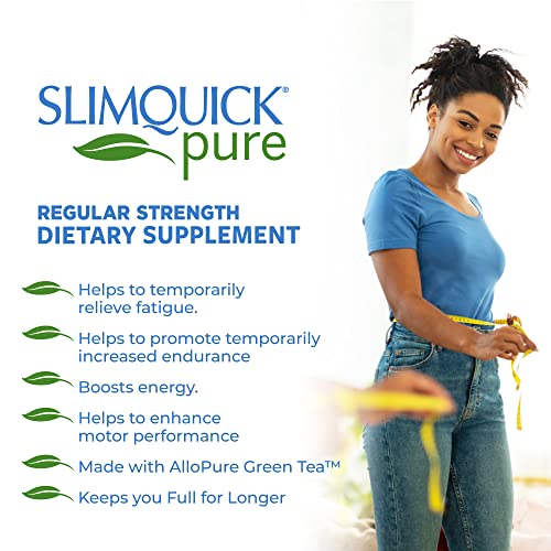 Slimquick Pure 3x Regular Strength Pills for Women to Help Achieve Weight Goals, Helps Metabolism SlimQuickBuy Supplements Australia