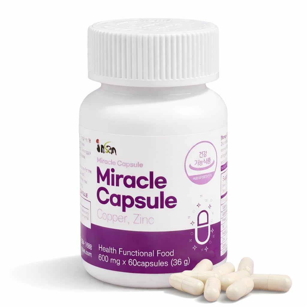 Insan Miracle Capsules with 9X Roasted Bamboo Salt – Daily Multivitamin & Mineral Supplement with Nandamban for Energy, Immune Health & Natural Detox Support – 60 Capsules INSAN BAMBOO SALTBuy Supplements Australia